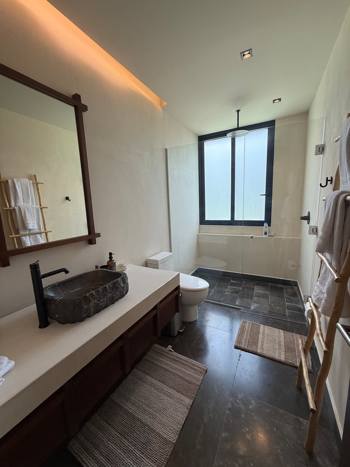 Full bathroom at Veranda Tulum